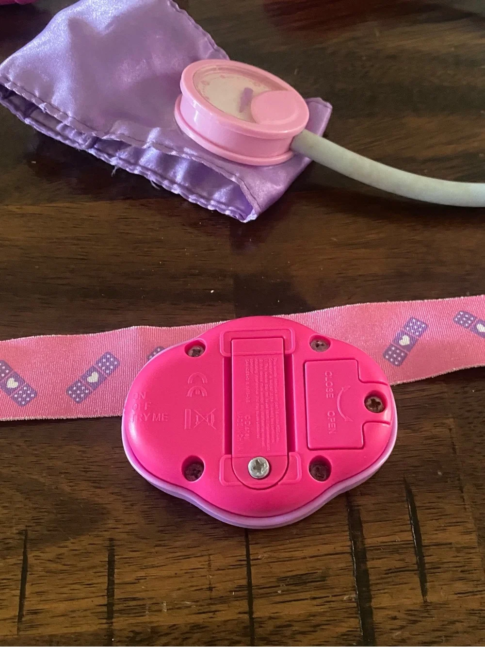 Disney Store Doc McStuffins Dr Costume with Case and Light Head Band